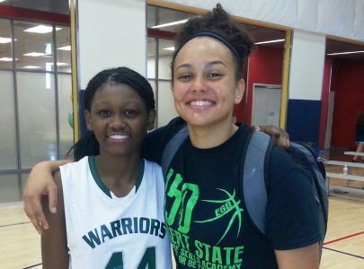 Top-rated freshman girls prospects Lauryn Satterwhite of Gilbert Christian HS and Kiara Edwards of Valley Vista HS were just two of the top young prospects that I witnessed at this weekend's Desert State Elite 150 Exposure Showcase, organized by Southwest Showcase.