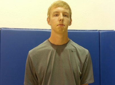 Mountain Ridge High School's 6-foot-9 senior post Luke Smith is developing into a nice post prospect after working hard over the past two seasons.
