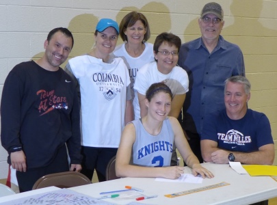 Tempe Prep High School's very talented 6-foot-1 senior guard/forward Camille Zimmerman would ink her commitment to Columbia University on Wednesday - leading a nice group of girl's basketball prospects in Arizona's 2014 senior class.