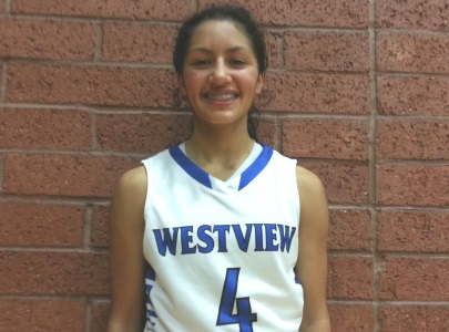Westview High School's quick and heady 5-foot-4 senior point guard Renee Contreras is having a terrific senior season - leading her team to a strong 18-4 overall record on the season in the state's tough Division-I Class.  Contreras is among the best sleeper prospects in Arizona's 2014 class. 